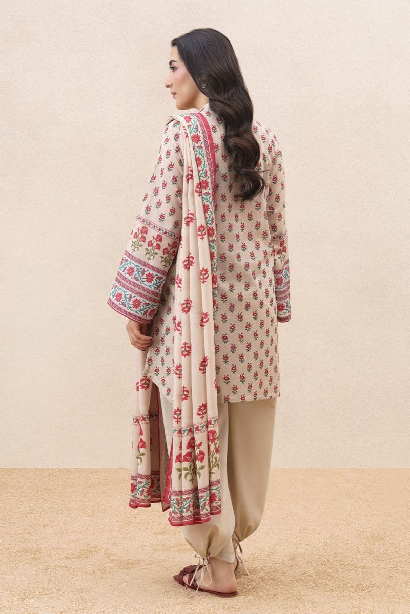 3 PIECE PRINTED LAWN SUIT-MAJESTIC REALM (UNSTITCHED) thumbnail