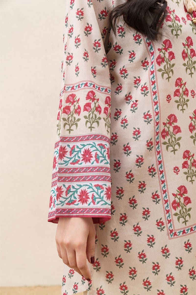 3 PIECE PRINTED LAWN SUIT-MAJESTIC REALM (UNSTITCHED) thumbnail