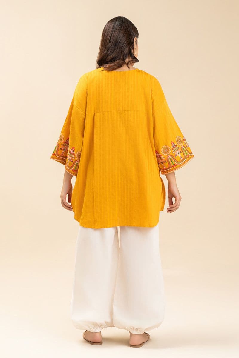 EMBROIDERED DORIA SHIRT (PRET) thumbnail