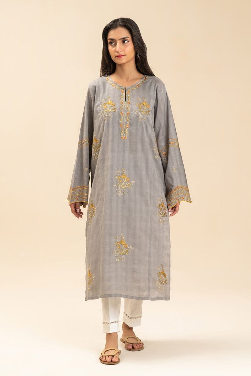 EMBROIDERED DORIA SHIRT (PRET) thumbnail