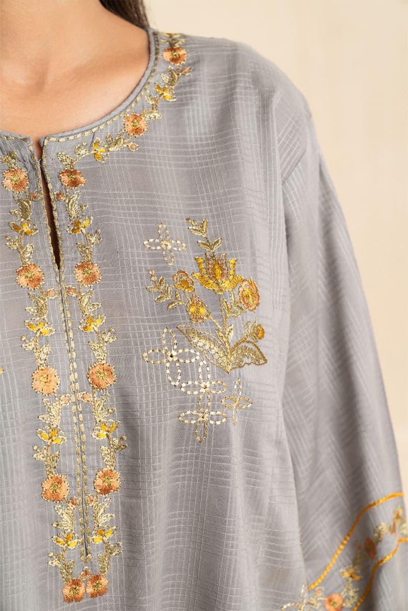 EMBROIDERED DORIA SHIRT (PRET) thumbnail