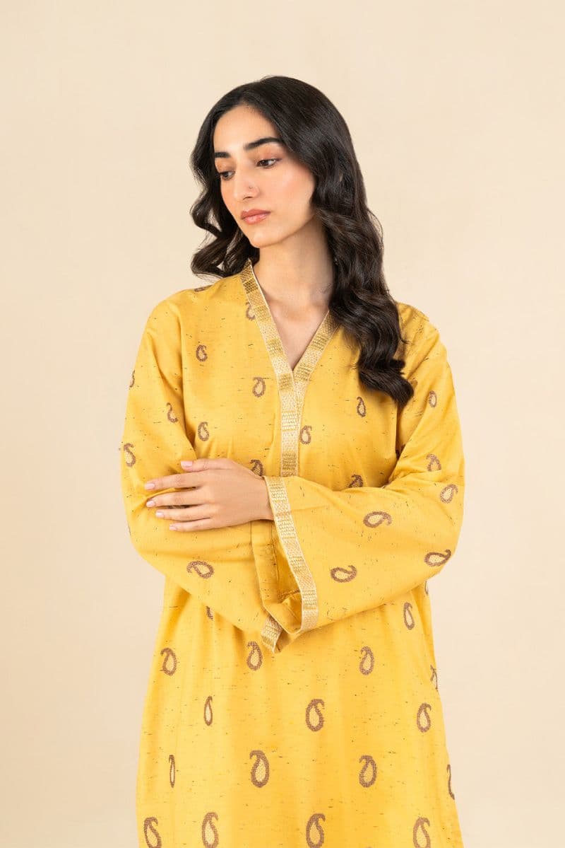 EMBROIDERED MULTI NEPS SHIRT (PRET) thumbnail