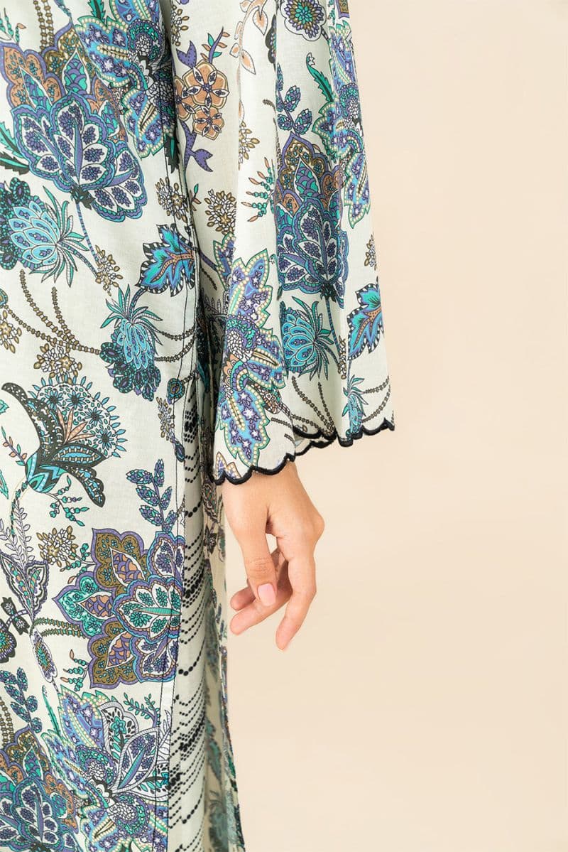 PRINTED LAWN SHIRT (PRET) thumbnail