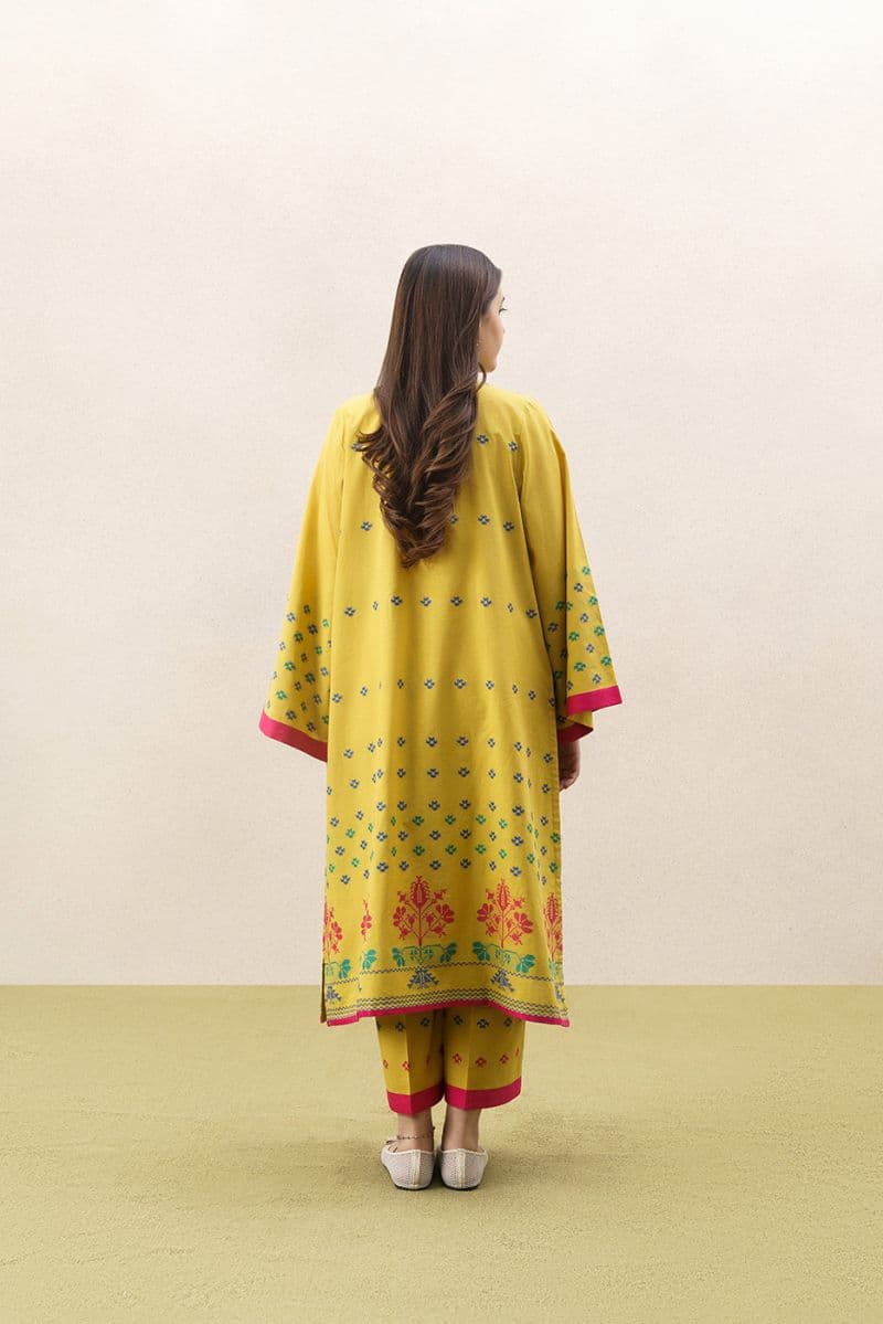 2 PIECE SOLID JACQUARD SUIT (PRET) thumbnail