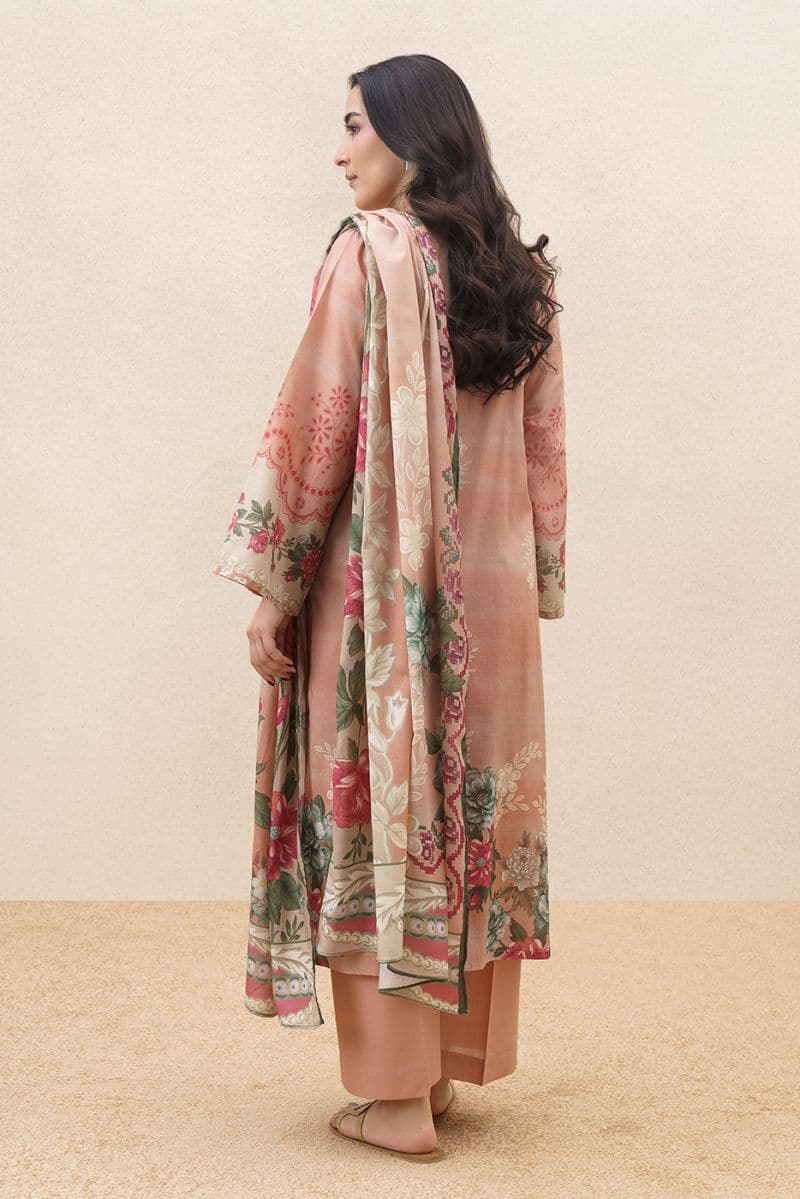 3 PIECE PRINTED LAWN SUIT (PRET) thumbnail