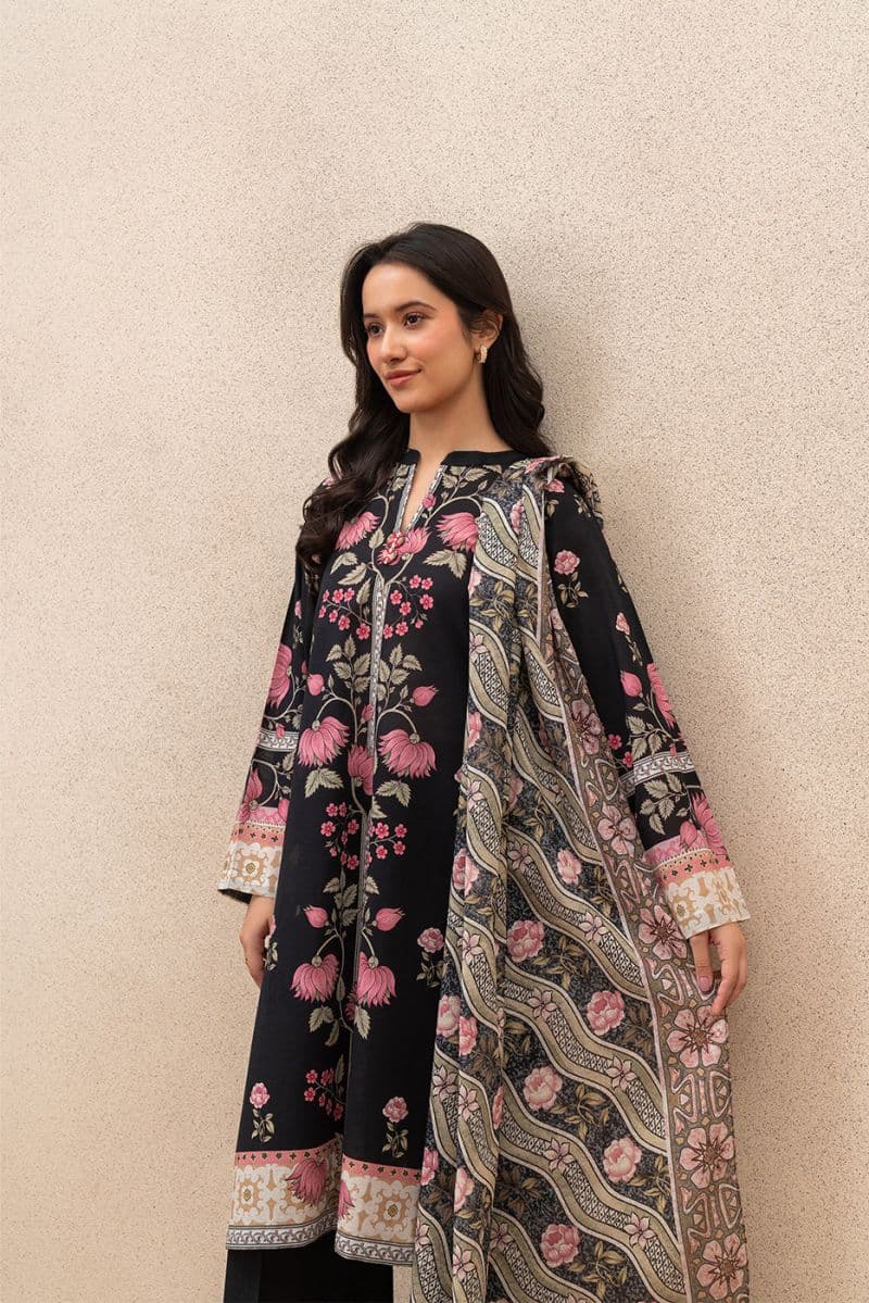 3 PIECE PRINTED LAWN SUIT (PRET) thumbnail