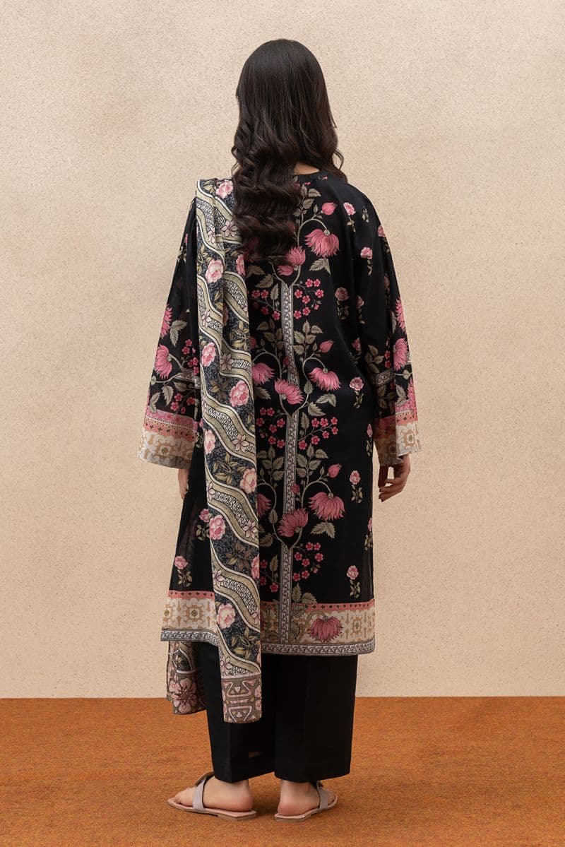 3 PIECE PRINTED LAWN SUIT (PRET) thumbnail