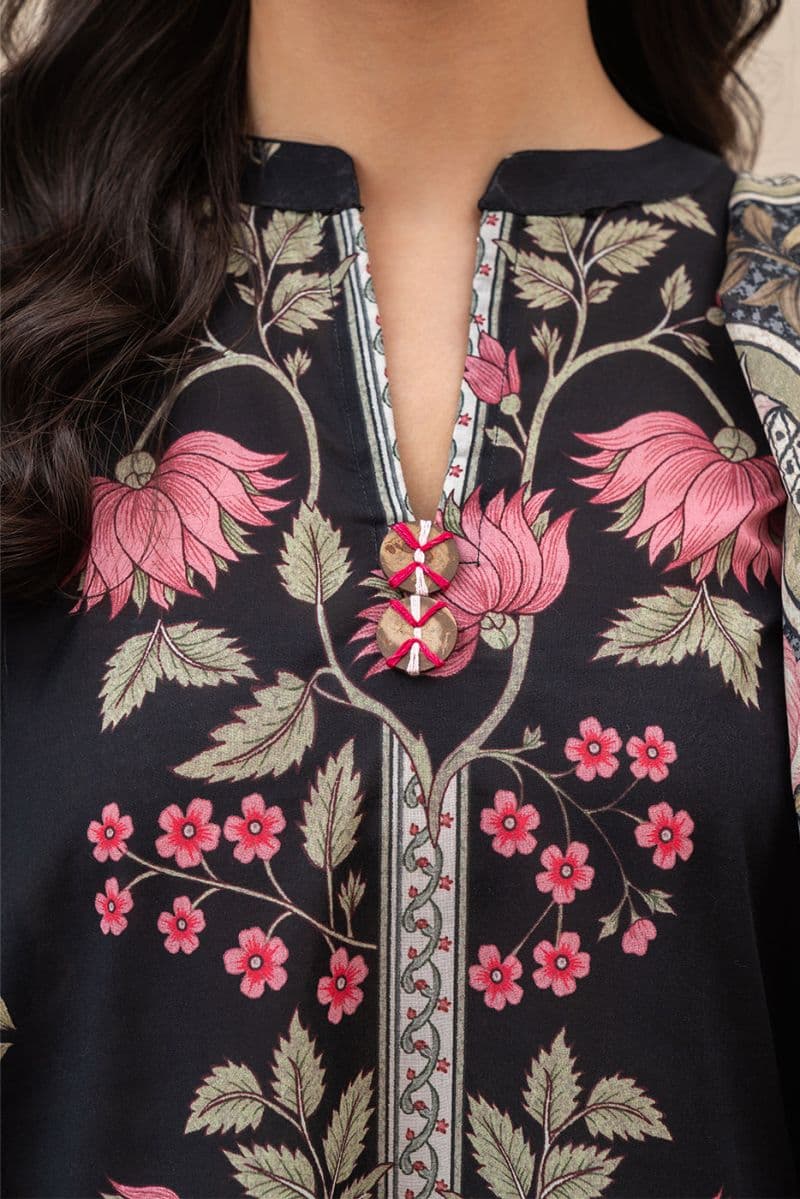 3 PIECE PRINTED LAWN SUIT (PRET) thumbnail
