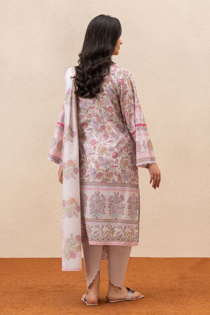 3 PIECE PRINTED LAWN SUIT (PRET) thumbnail