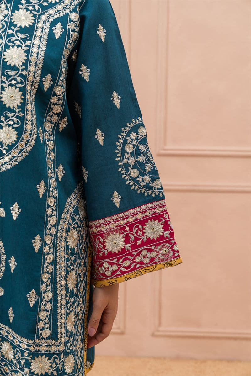 2 PIECE EMBROIDERED JACQUARD SUIT (LUXURY PRET) thumbnail