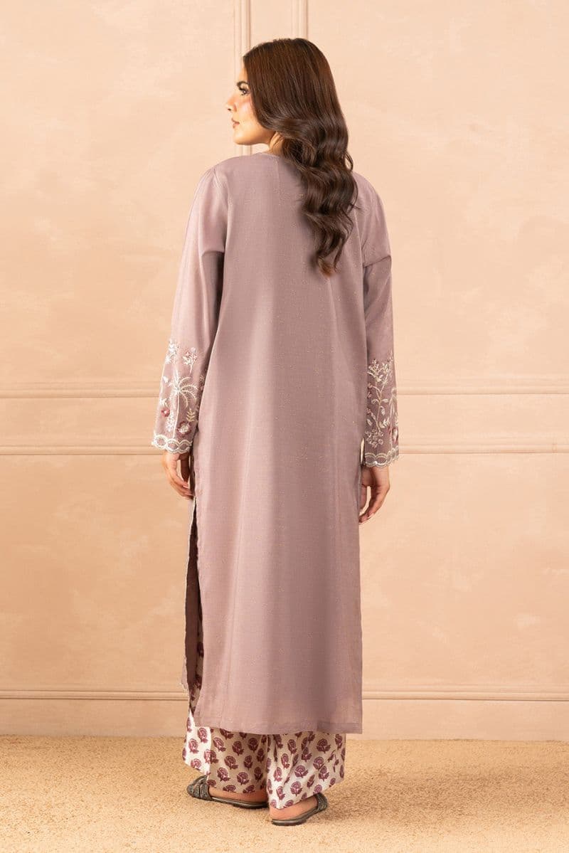 2 PIECE EMBROIDERED ZARI JACQUARD SUIT (LUXURY PRET) thumbnail