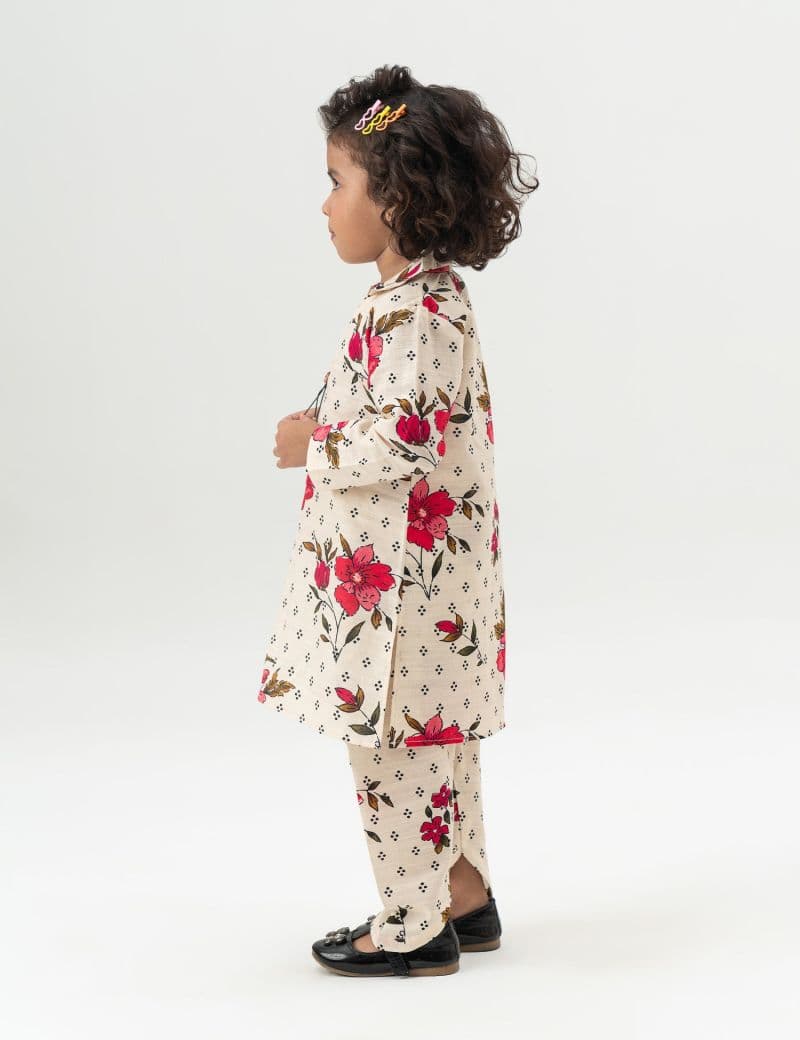 2 PIECE FLORAL PRINTED SUIT thumbnail