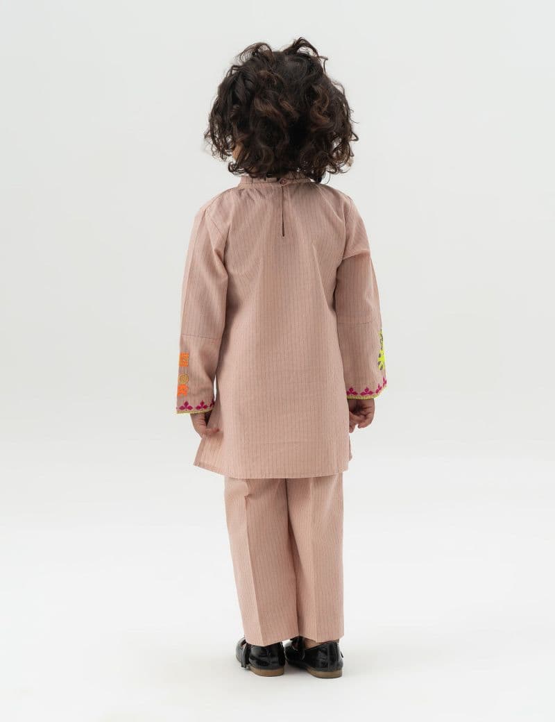 2 PIECE FLORAL EMBROIDERED SUIT thumbnail