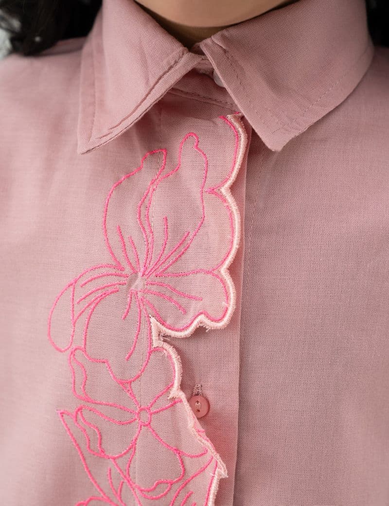 2 PIECE EMBROIDERED SUIT thumbnail