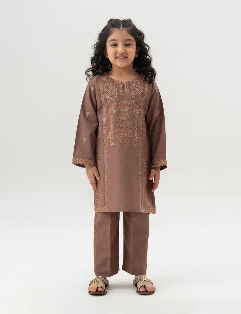 2 PIECE ETHNIC EMBROIDERED SUIT thumbnail