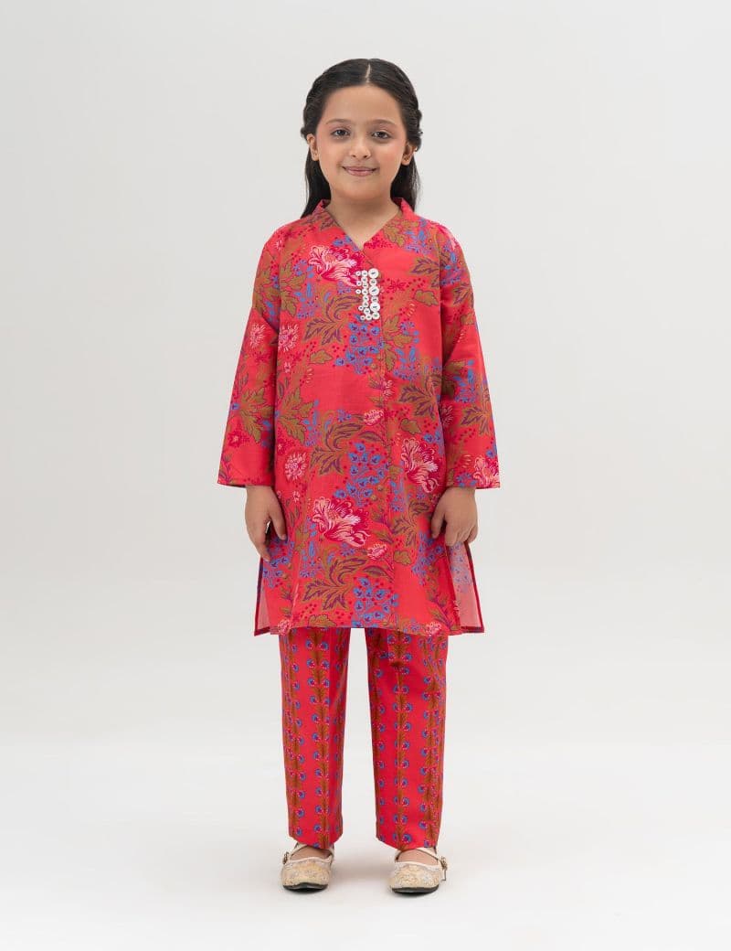 2 PIECE FLORAL PRINTED SUIT thumbnail
