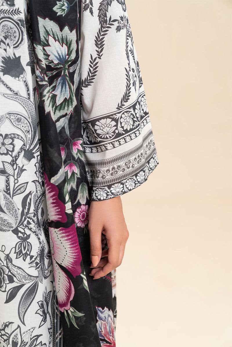 3 PIECE PRINTED LAWN SUIT-MANOR GARDEN (UNSTITCHED) thumbnail