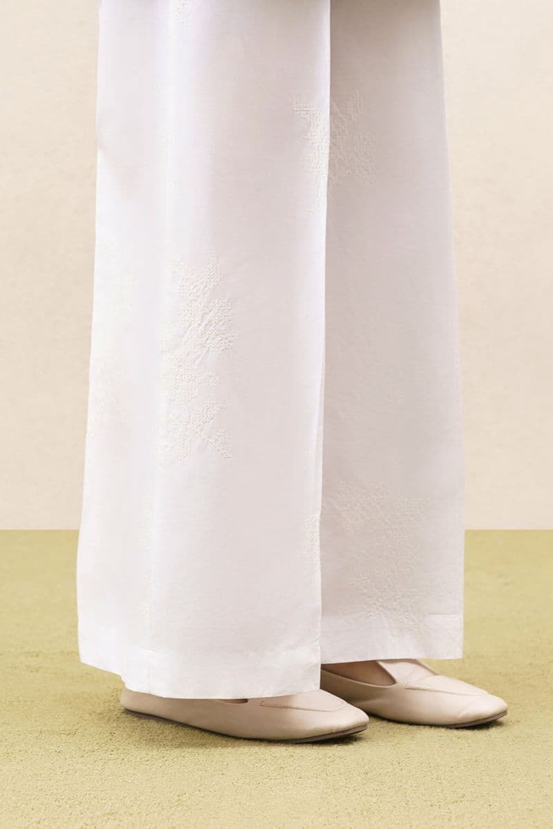 EMBROIDERED SLACK PANTS thumbnail
