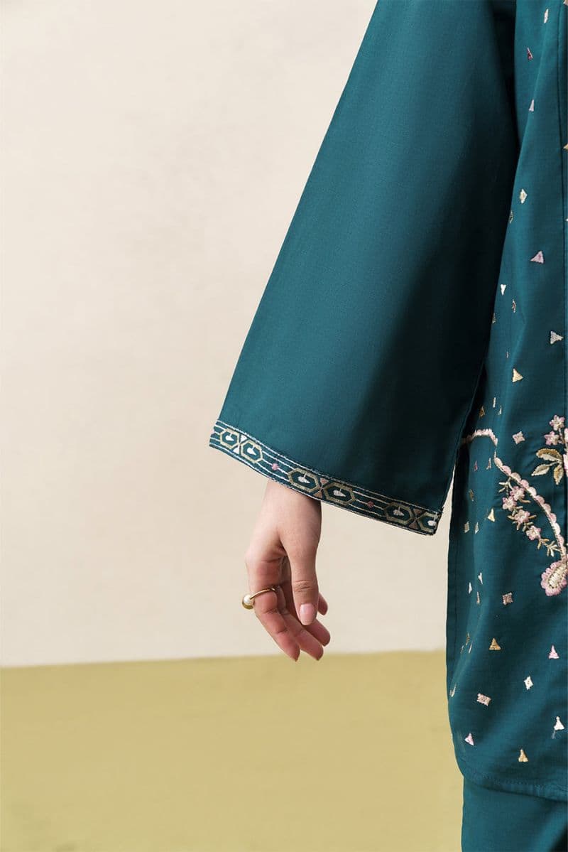2 PIECE EMBROIDERED LAWN SUIT (PRET)