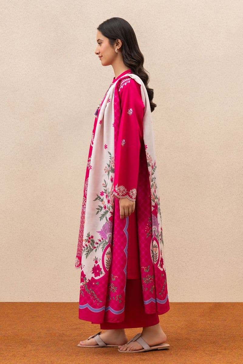 2 PIECE EMBROIDERED TWO WAY SLUB SUIT (HIGH CASUAL) thumbnail