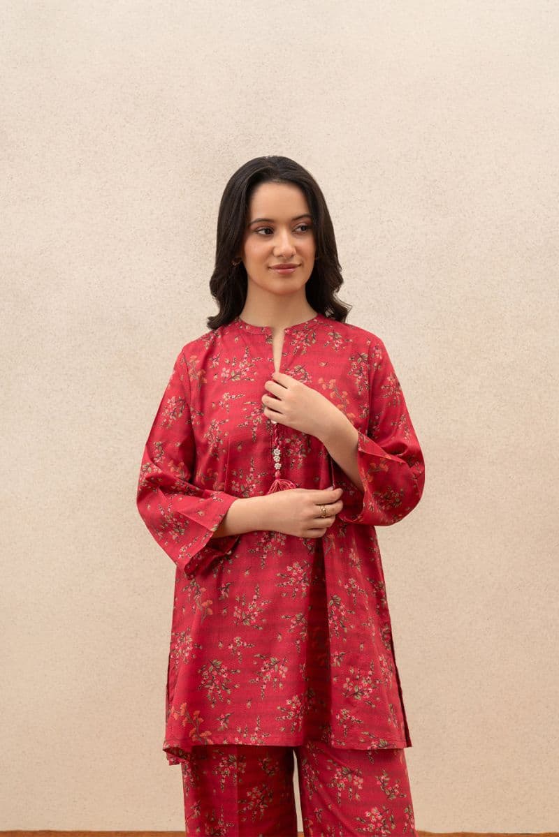 2 PIECE PRINTED LAWN SUIT (PRET) thumbnail