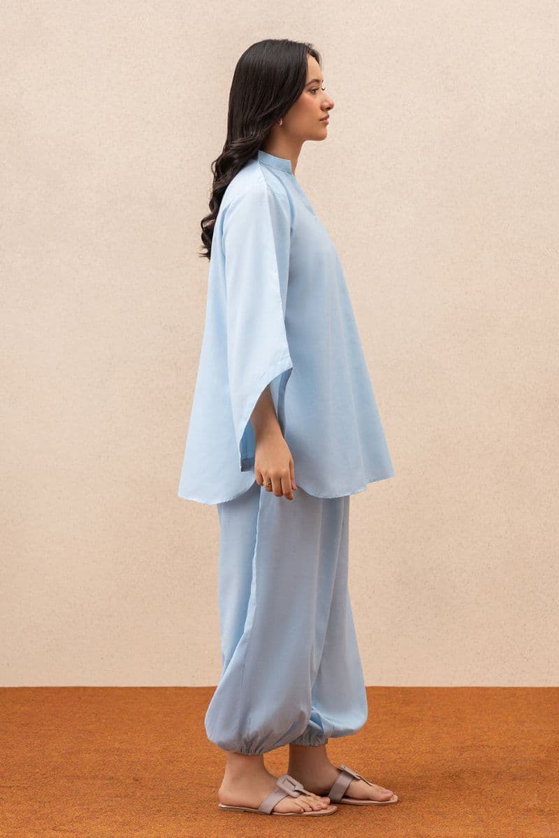 2 PIECE SOLID YARN DYED SUIT (PRET) thumbnail