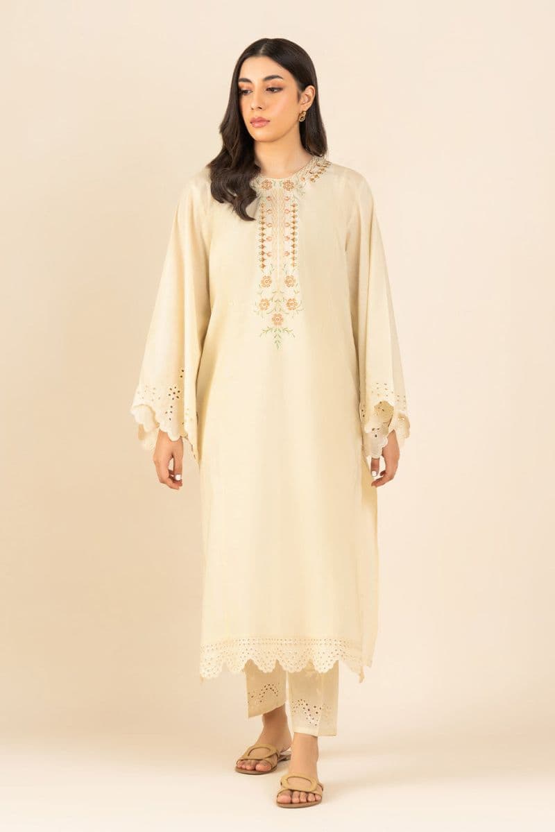 2 PIECE EMBROIDERED LAWN SUIT (PRET)