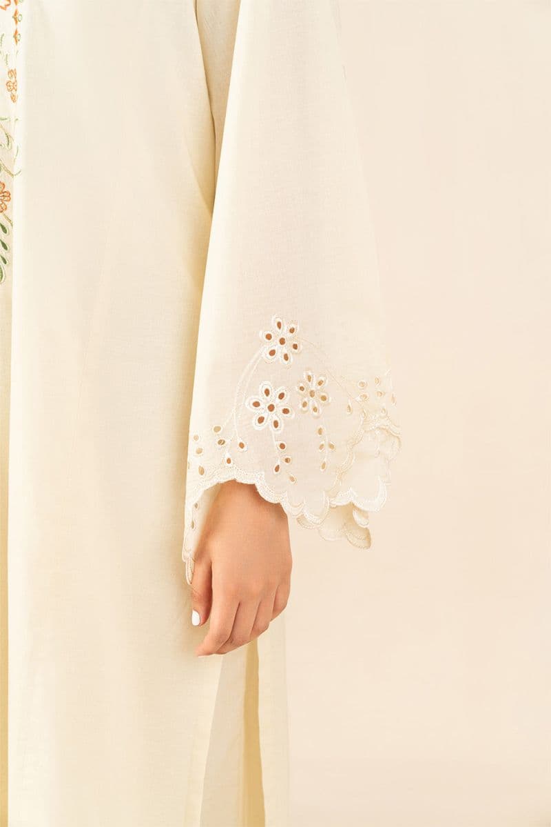 2 PIECE EMBROIDERED LAWN SUIT (PRET)