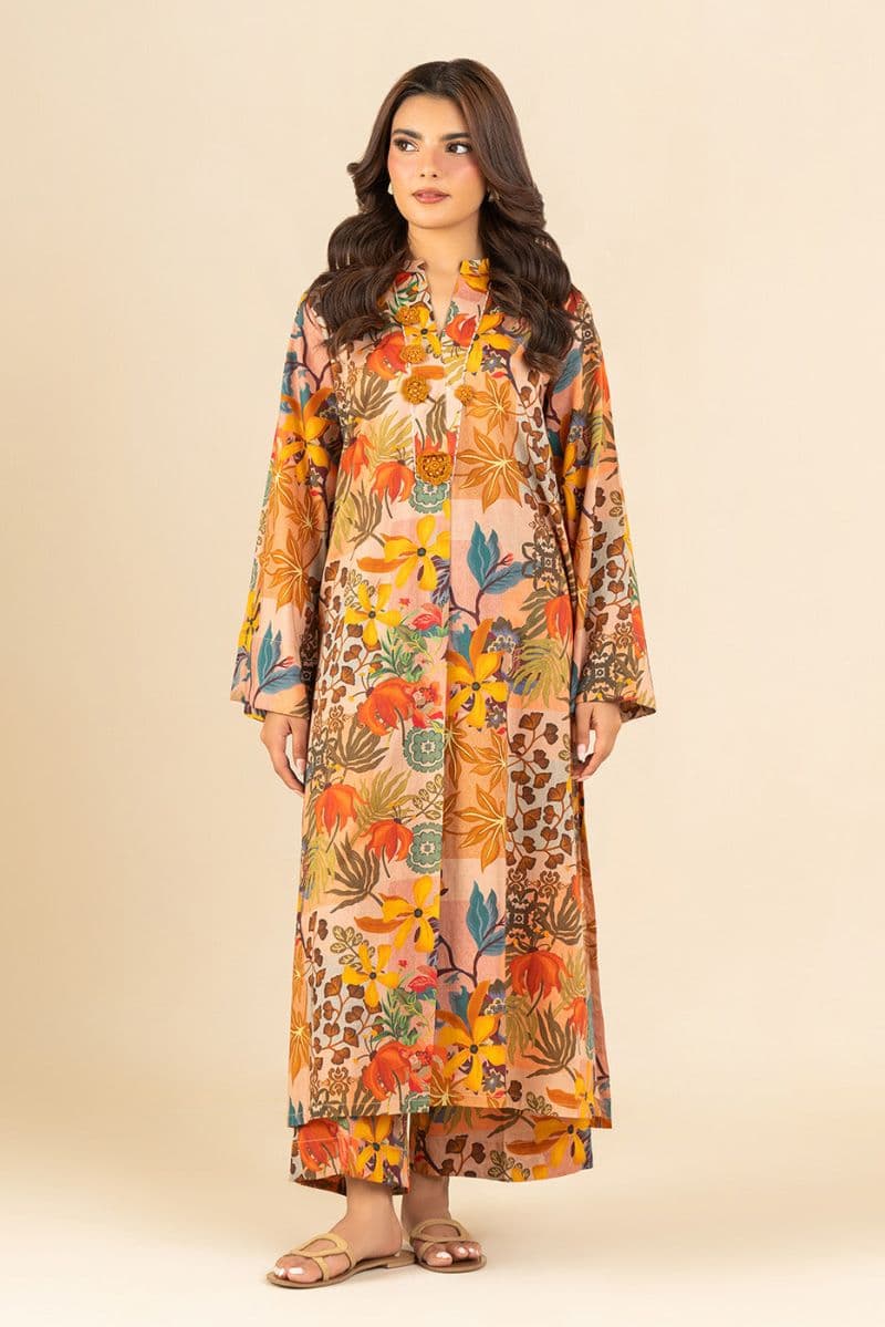 2 PIECE PRINTED LAWN SUIT (PRET)