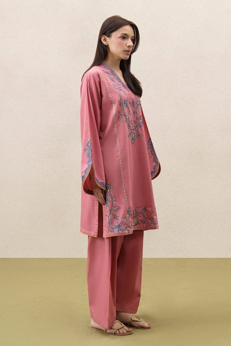 2 PIECE EMBROIDERED LAWN SUIT (PRET) thumbnail