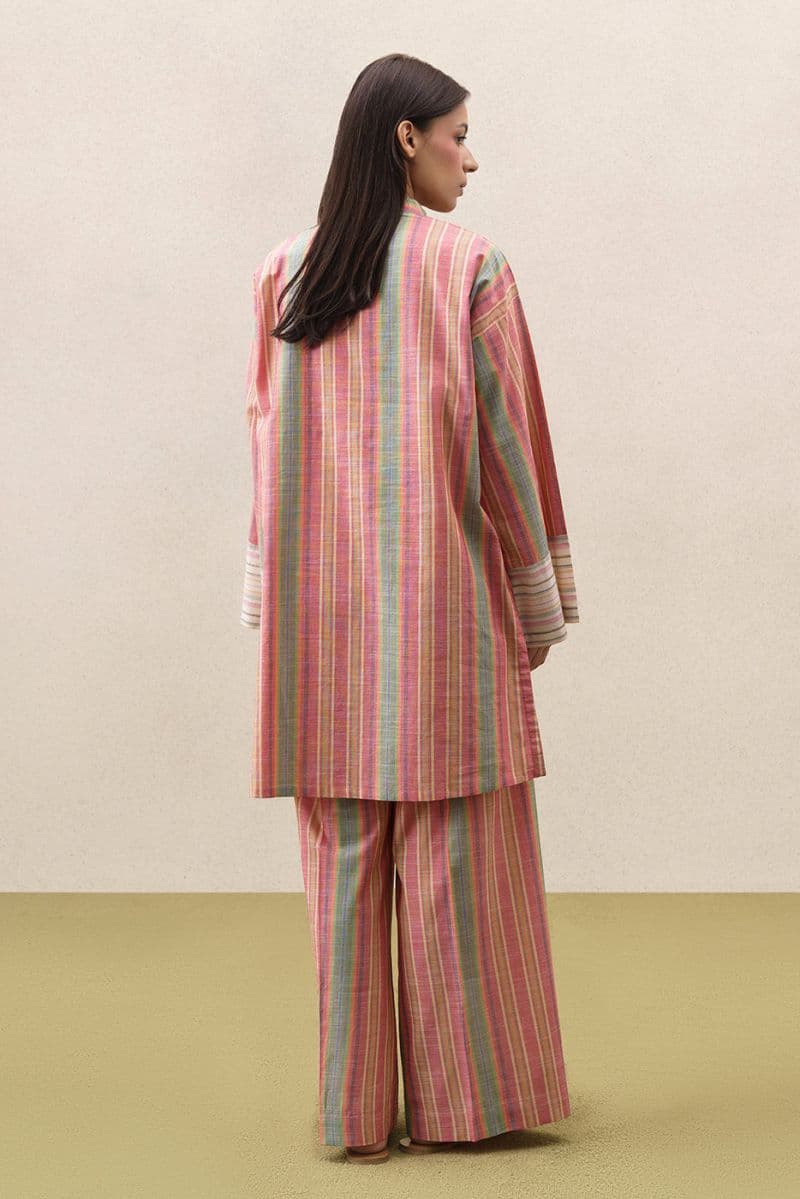 2 Piece Solid Yarn Dyed Suit Pret thumbnail