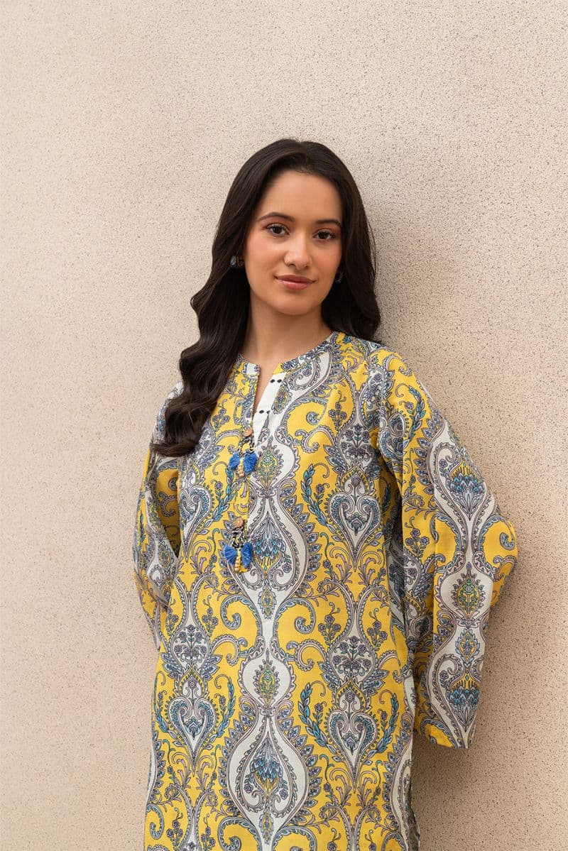 2 Piece Printed Doria Lawn Suit Pret thumbnail