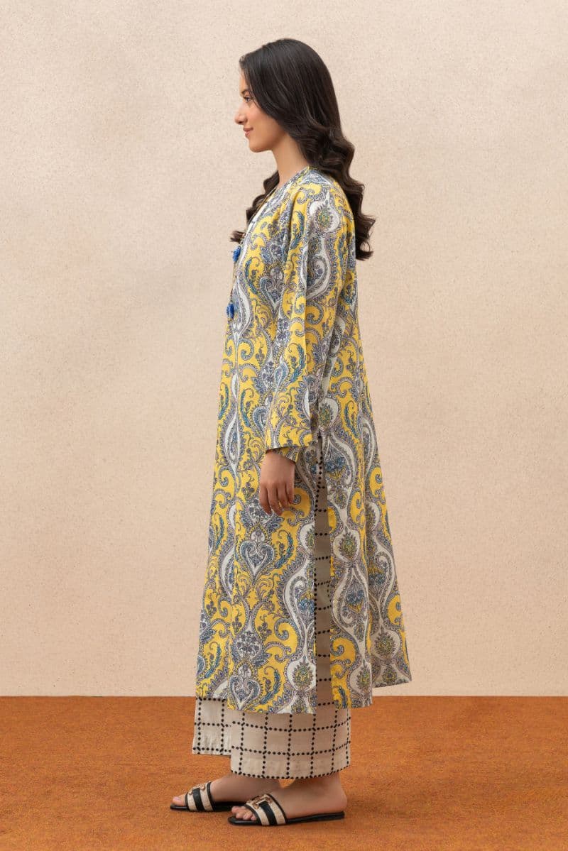 2 Piece Printed Doria Lawn Suit Pret thumbnail
