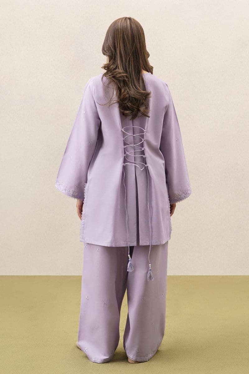 2 Piece Embroidered Khaddar Suit - Crisp Winter Unstitched