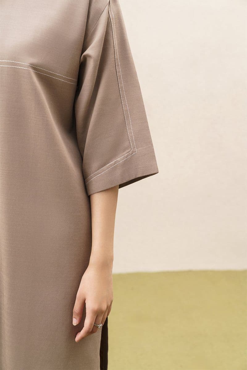 2 Piece Solid Twill Suit Pret