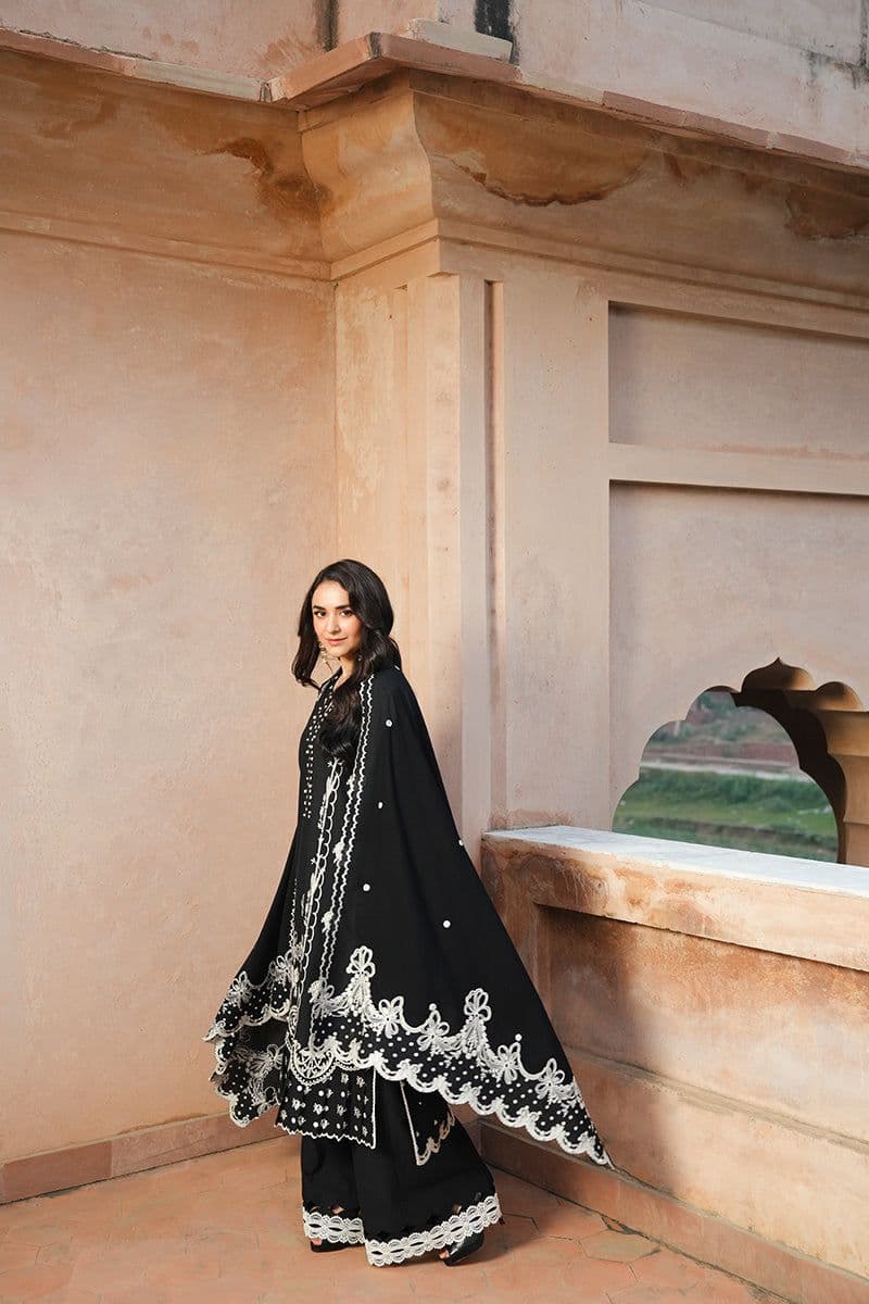 Embroidered Karandi 3 Piece Unstitched Suit thumbnail