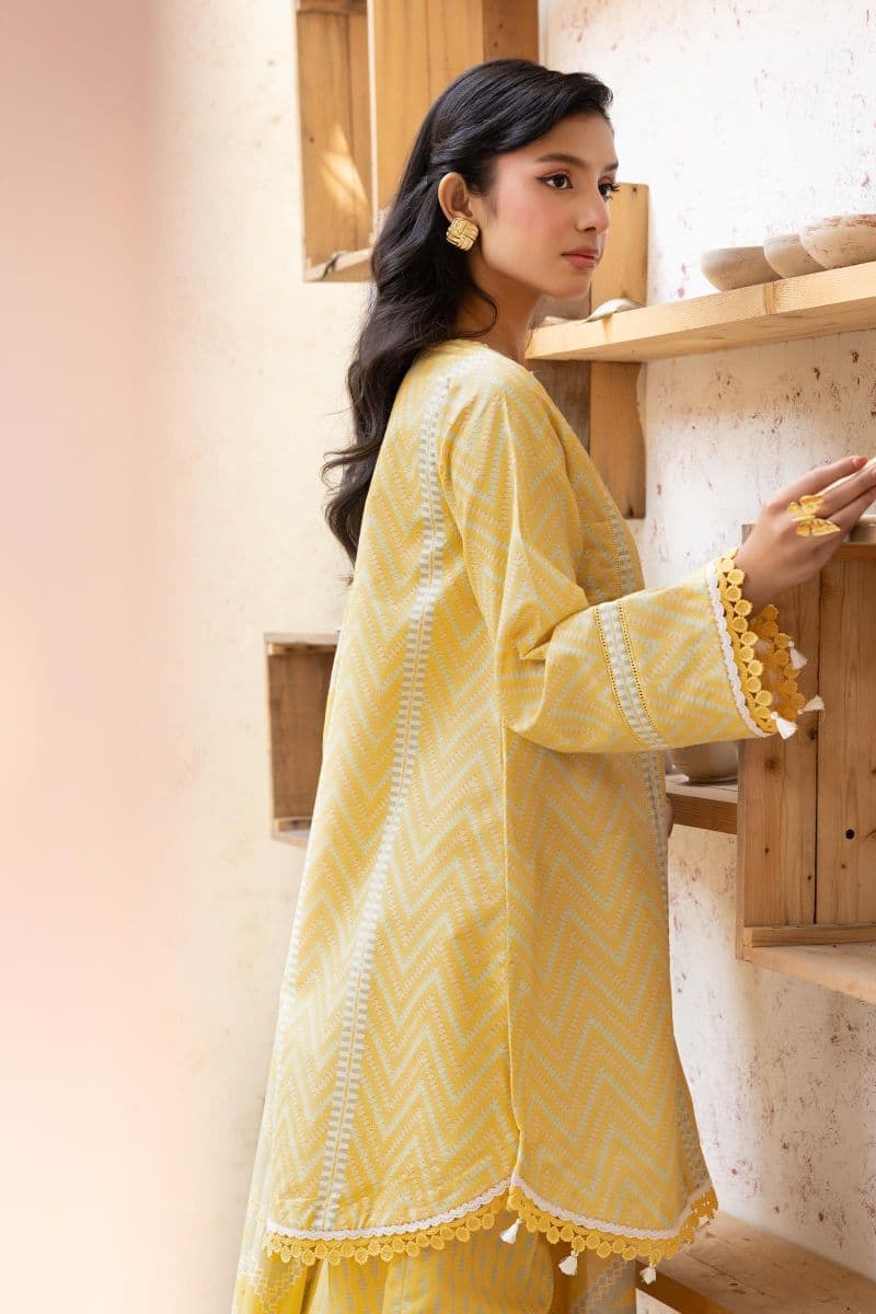 3 Pc Unstitched Printed Lawn Suit
