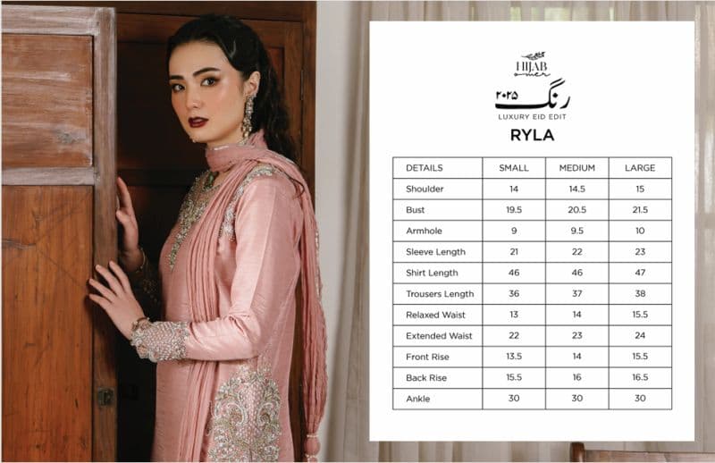 A Soft Pastel Pink Chiffon Ready-to-Wear Suit