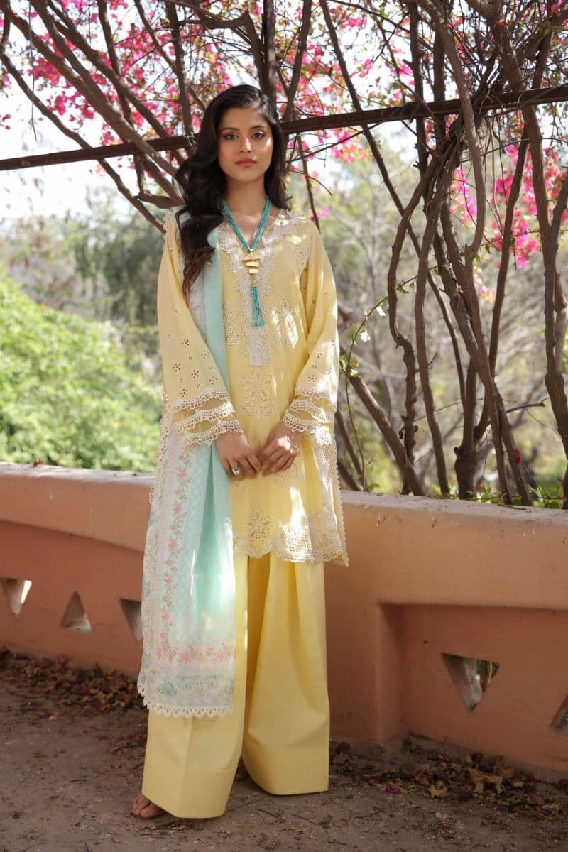 Embroidered Cambric 2 Piece Unstitched Suit thumbnail