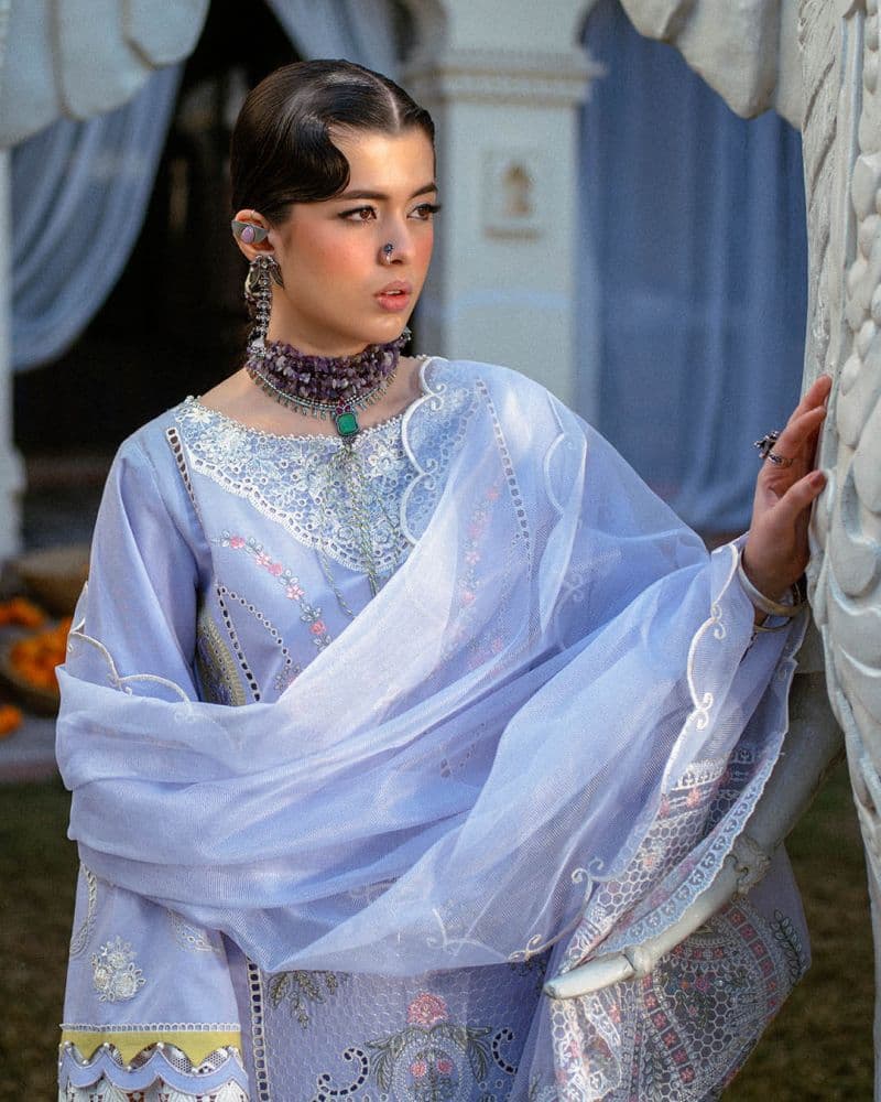 Embroidered Lawn Unstitched Suit thumbnail
