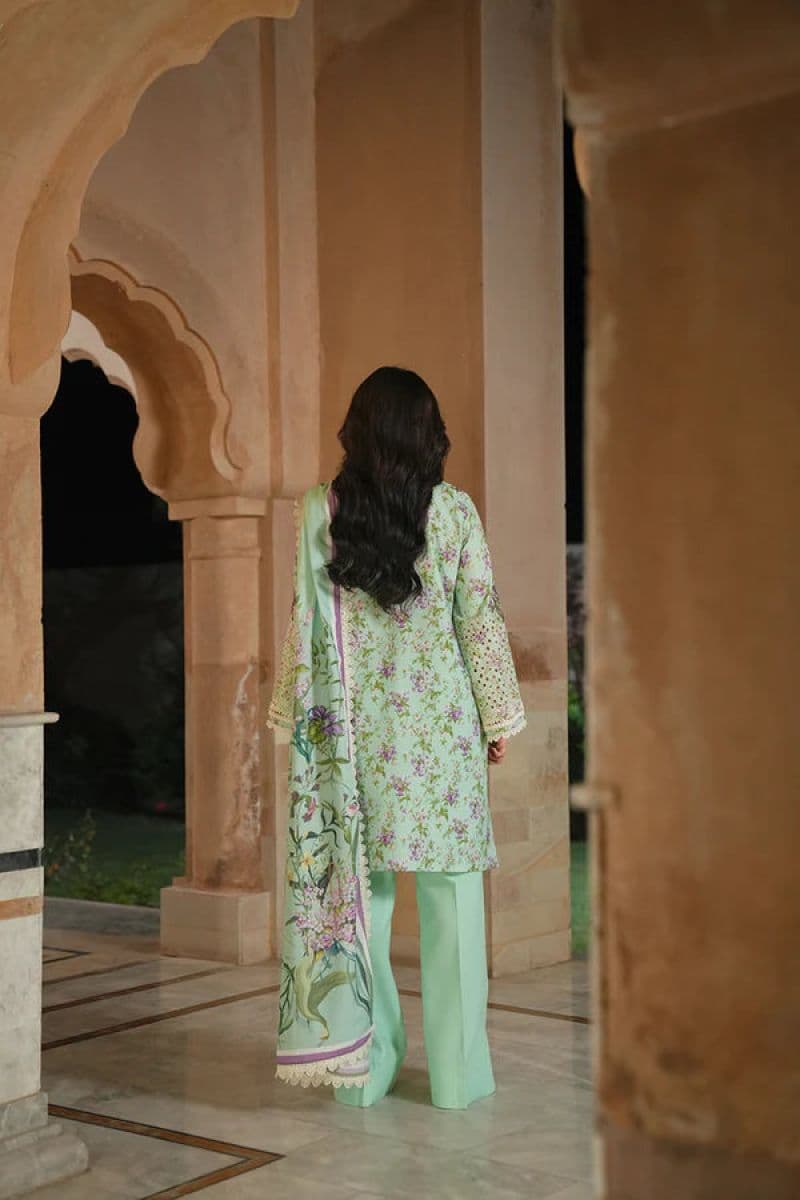 Embroidered Karandi Unstitched Suit thumbnail