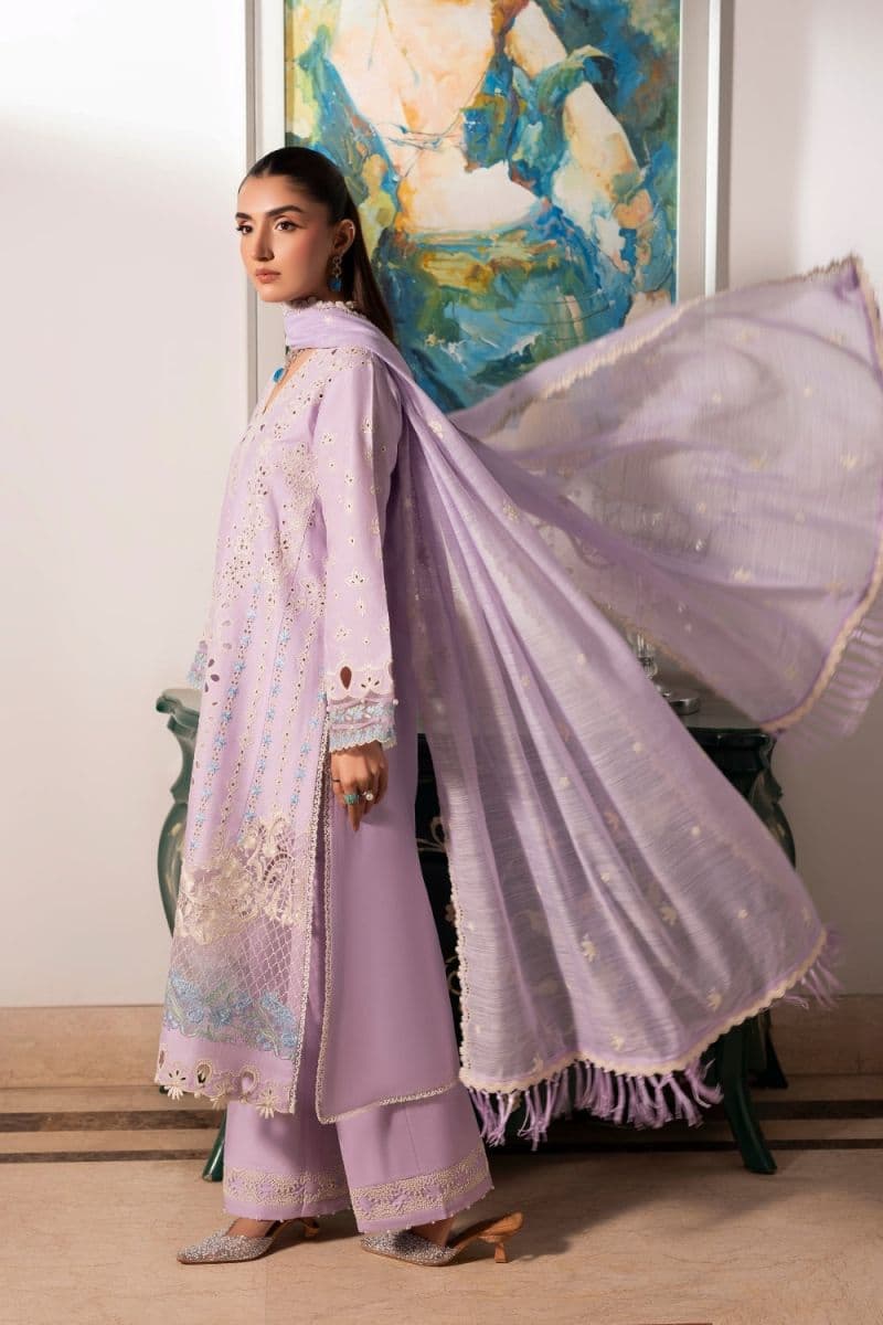 Embroidered Cambric 1 Piece Unstitched Suit thumbnail