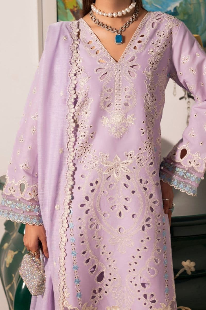Embroidered Cambric 1 Piece Unstitched Suit thumbnail