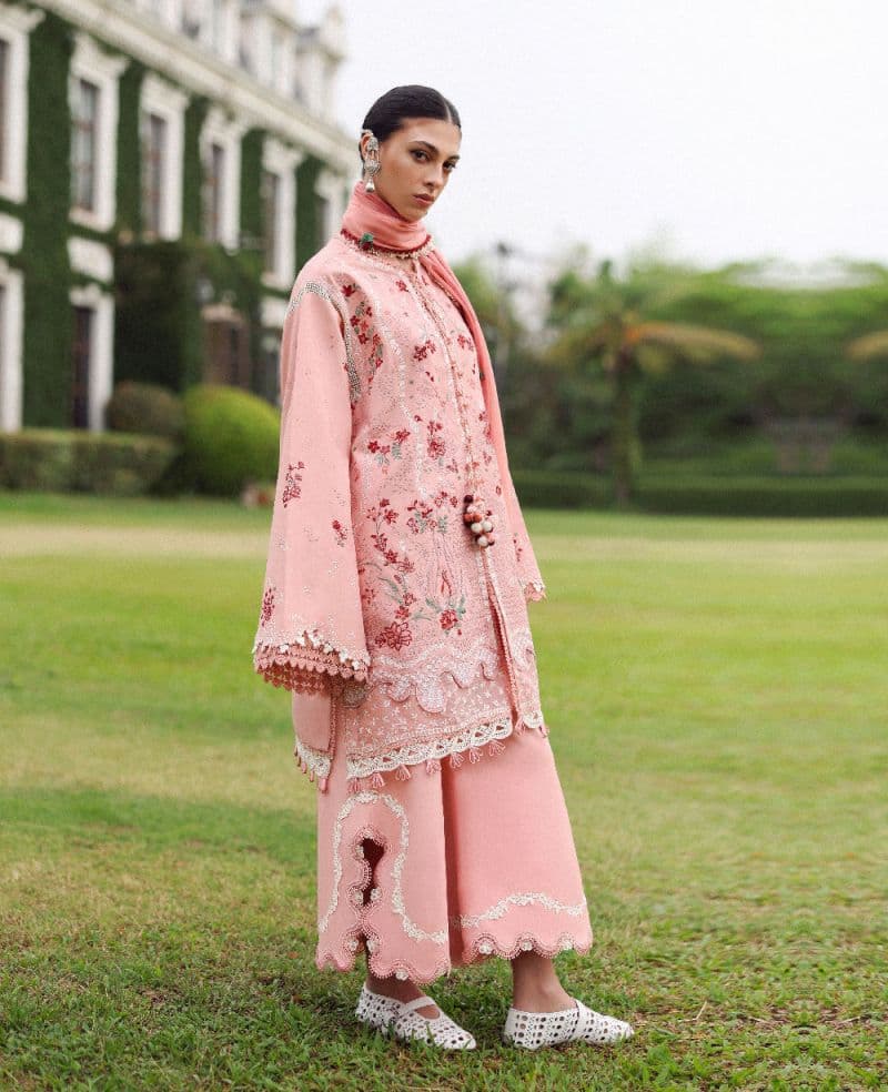 Embroidered Cambric 1 Piece Unstitched Suit