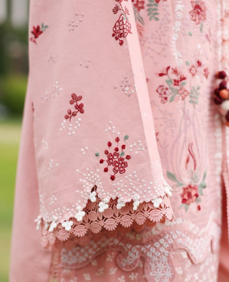 Embroidered Cambric 1 Piece Unstitched Suit