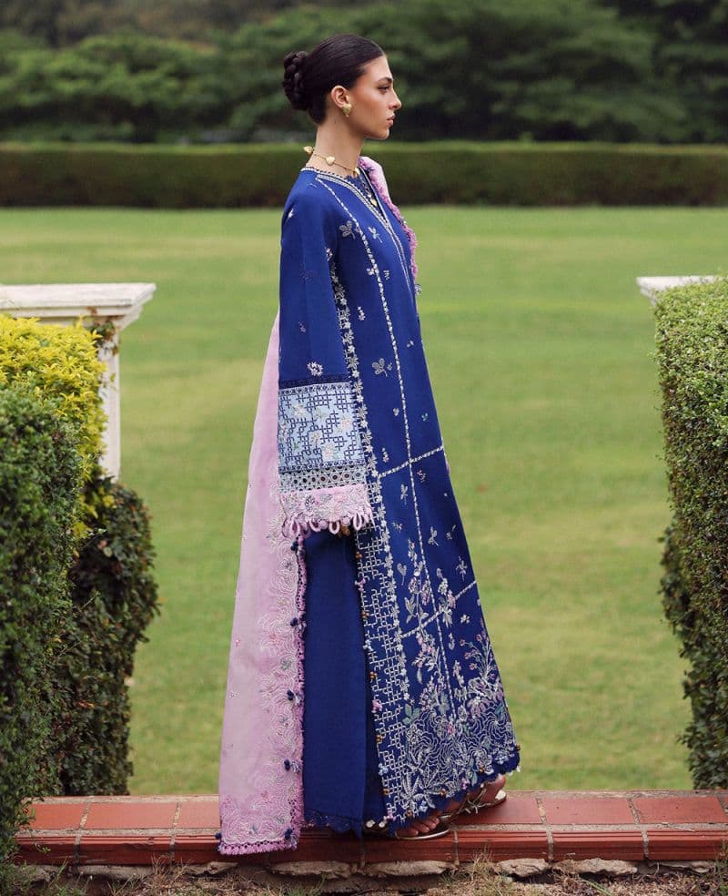Embroidered Cambric 1 Piece Unstitched Suit thumbnail