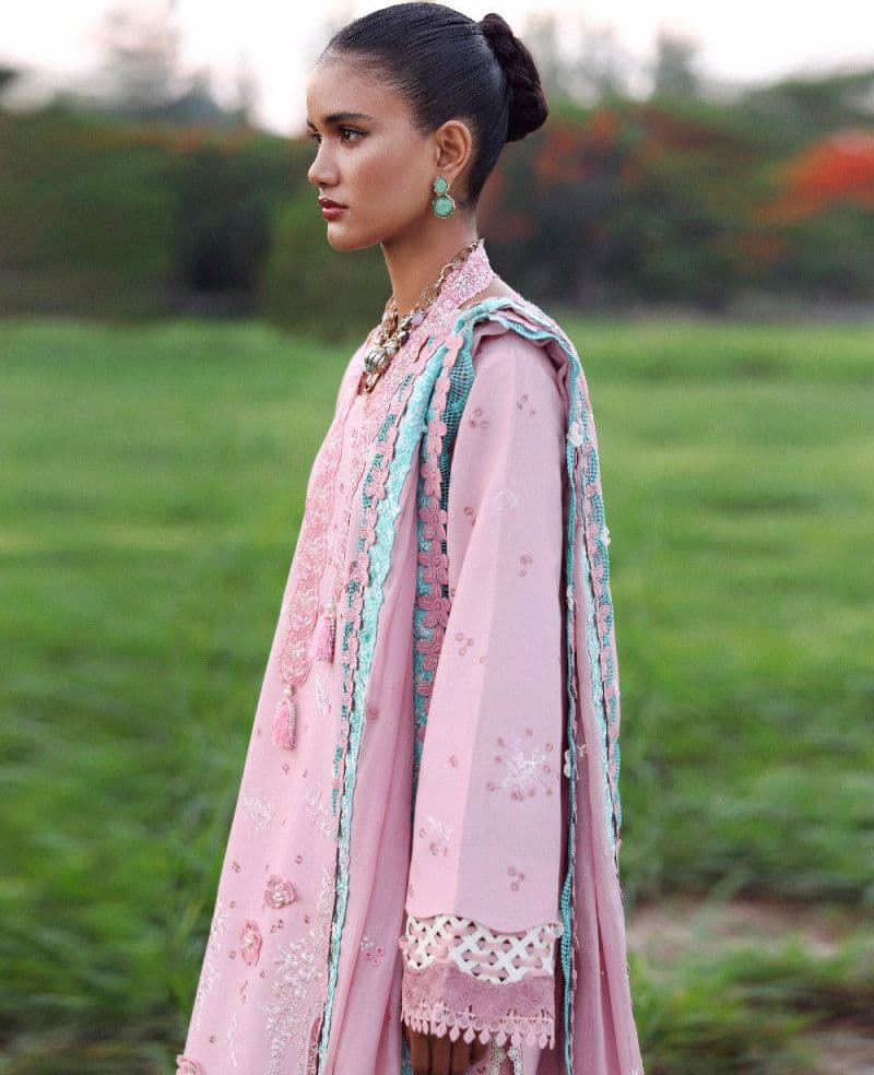 Embroidered Cambric 1 Piece Unstitched Suit thumbnail