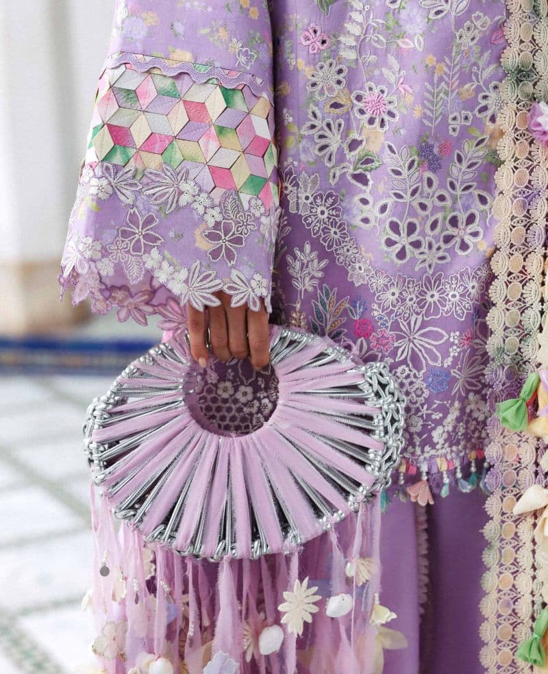 Embroidered Cambric 1 Piece Unstitched Suit