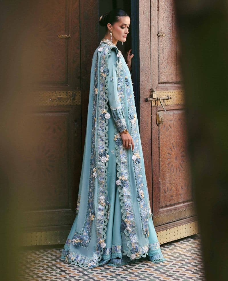 Embroidered Cambric 1 Piece Unstitched Suit