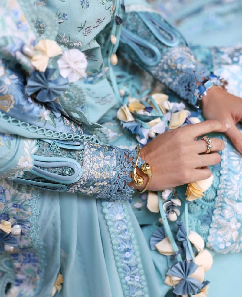 Embroidered Cambric 1 Piece Unstitched Suit